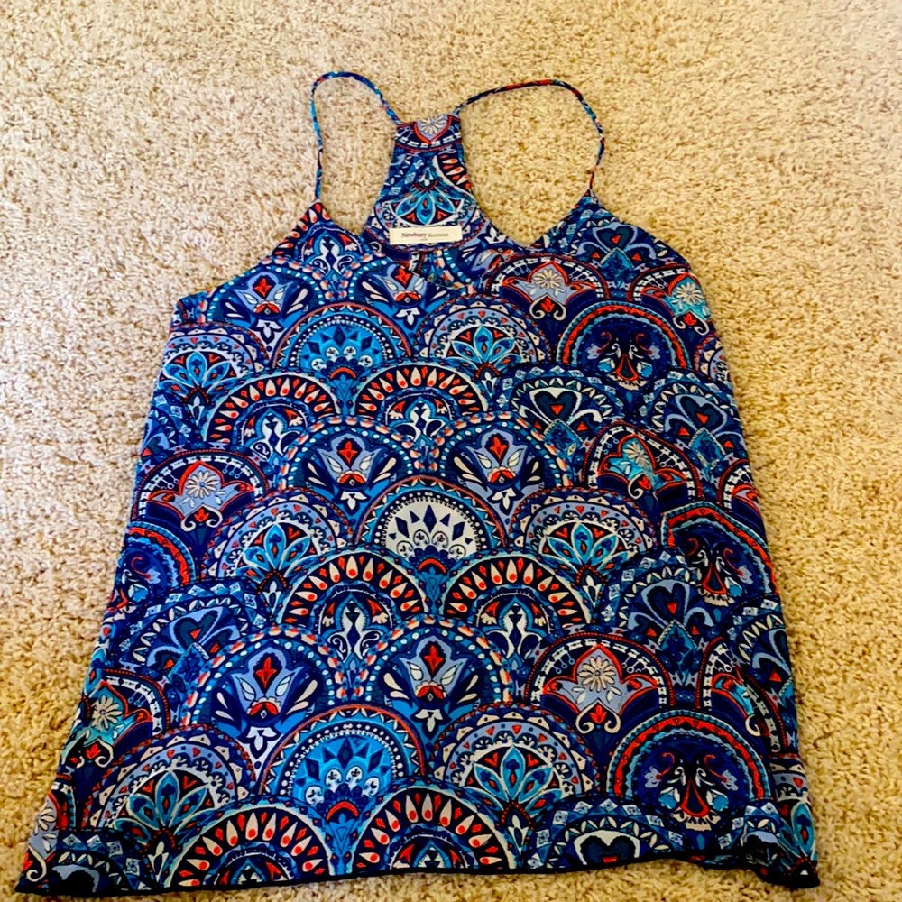 Colorful tank- bought from Anthropologie